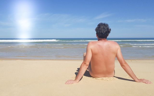 beach in nudist photo Bad headjob porn